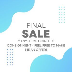 many items are heading to consignment